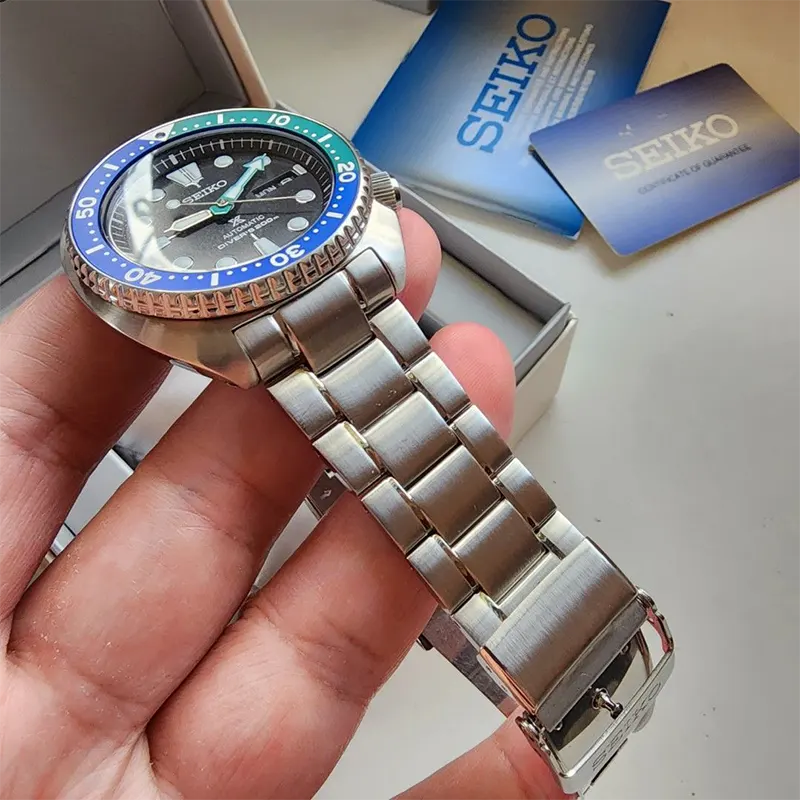 Seiko Prospex Turtle Special Edition 'Tropical Lagoon' Men's  Watch- SRPJ35